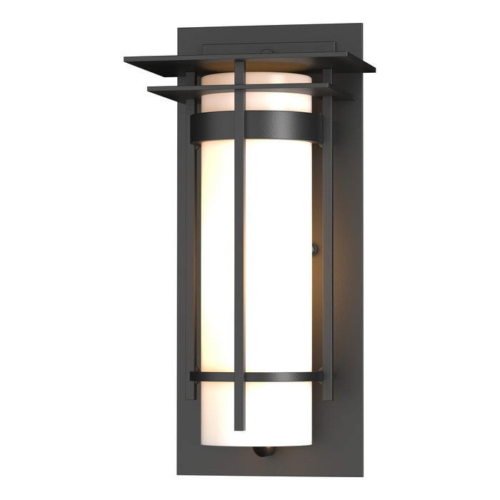 Hubbardton Forge 305992-SKT-80-GG0066 One Light Outdoor Wall Sconce, Coastal Black