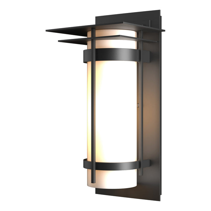 Hubbardton Forge 305993-SKT-80-GG0034 One Light Outdoor Wall Sconce, Coastal Black