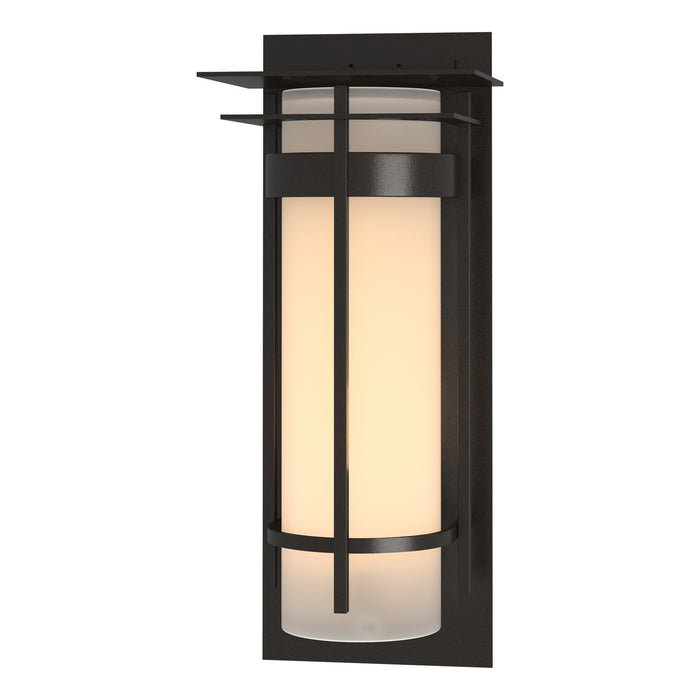 Hubbardton Forge 305995-SKT-14-GG0240 One Light Outdoor Wall Sconce, Coastal Oil Rubbed Bronze