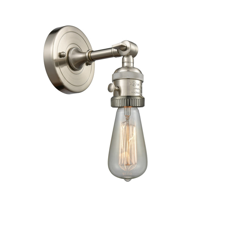 Innovations 203SW-SN-LED LED Wall Sconce, Brushed Satin Nickel