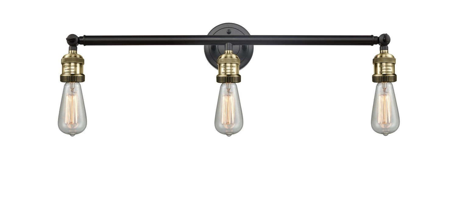 Innovations 205-BAB Three Light Bath Vanity, Black Antique Brass