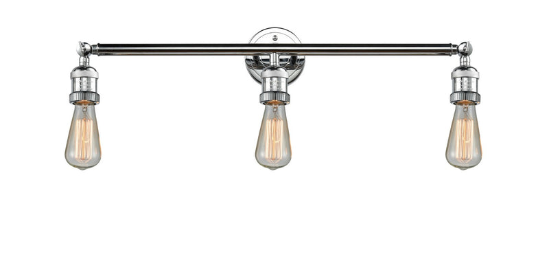 Innovations 205-PC Three Light Bath Vanity, Polished Chrome