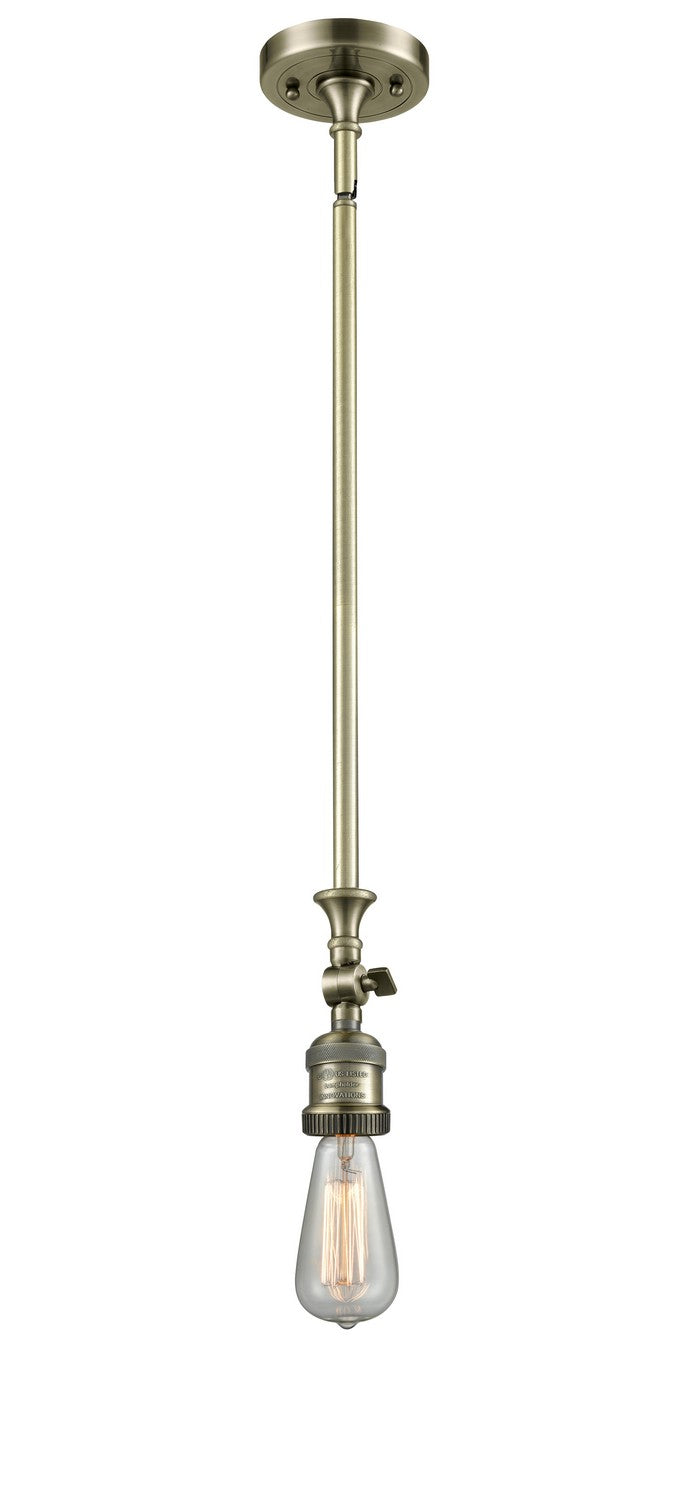 Innovations 206-AB One Light Mini Pendant, Antique Brass