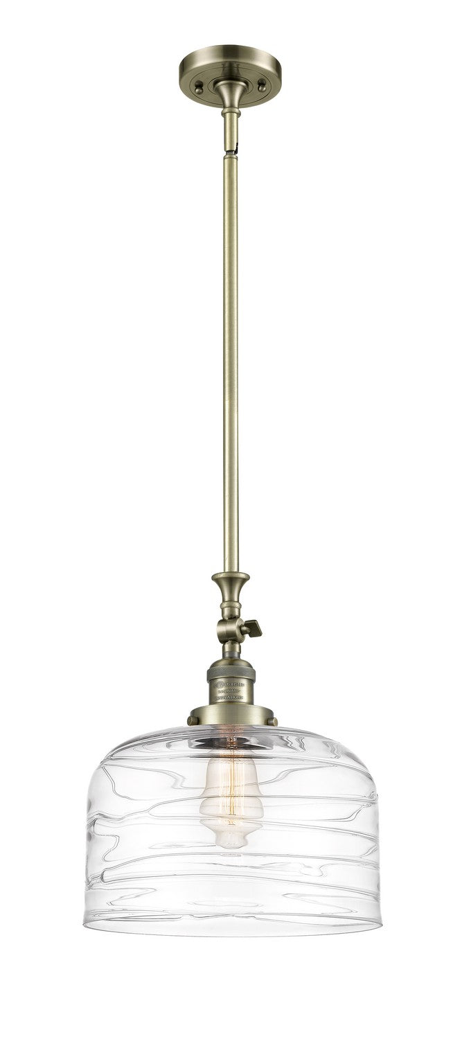 Innovations 206-AB-G713-L-LED LED Mini Pendant, Antique Brass
