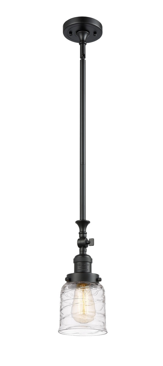 Innovations 206-BK-G513-LED LED Mini Pendant, Matte Black