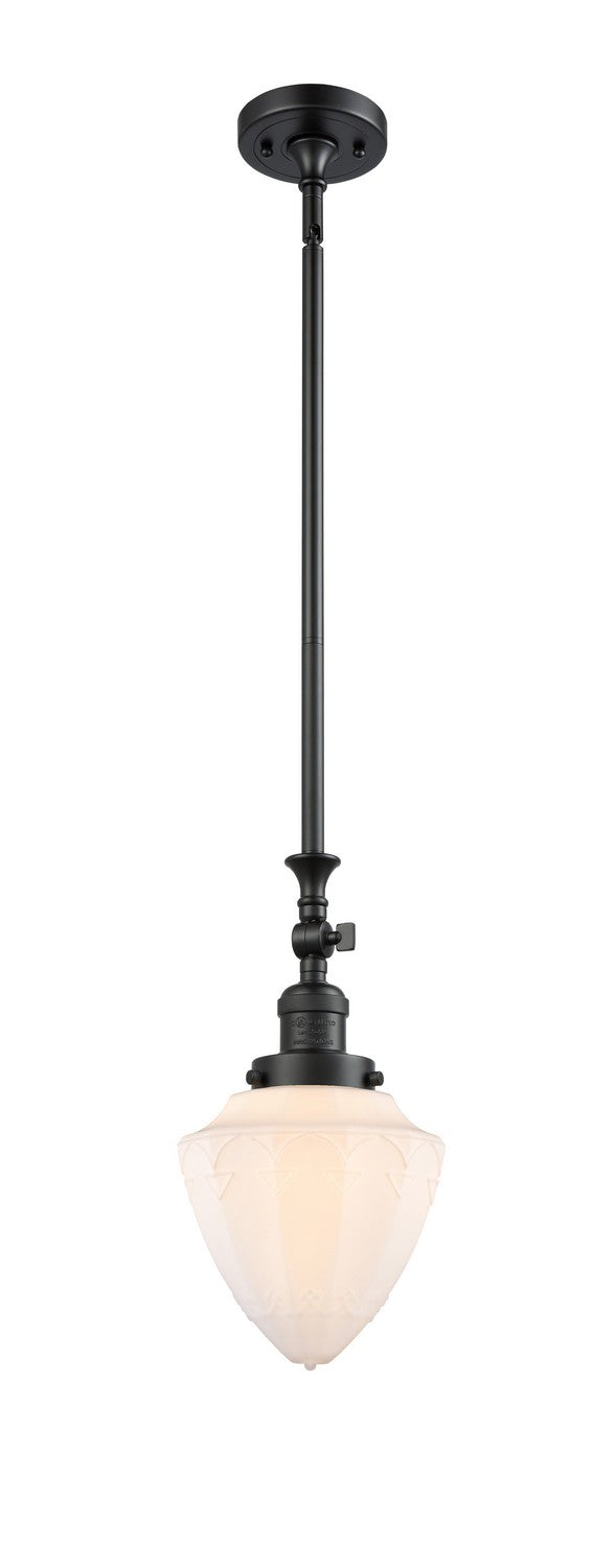 Innovations 206-BK-G661-7-LED LED Mini Pendant, Matte Black