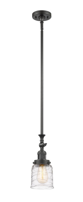 Innovations 206-OB-G513-LED LED Mini Pendant, Oil Rubbed Bronze