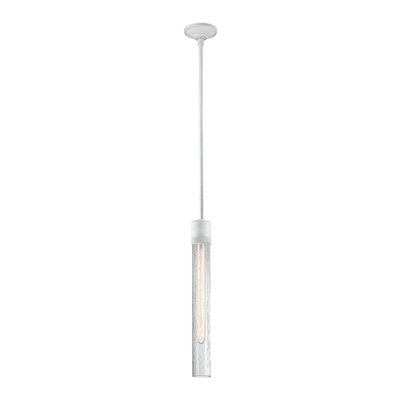 Zeev Lighting P11706-E26-MW-G6 One Light Pendant, Matte White