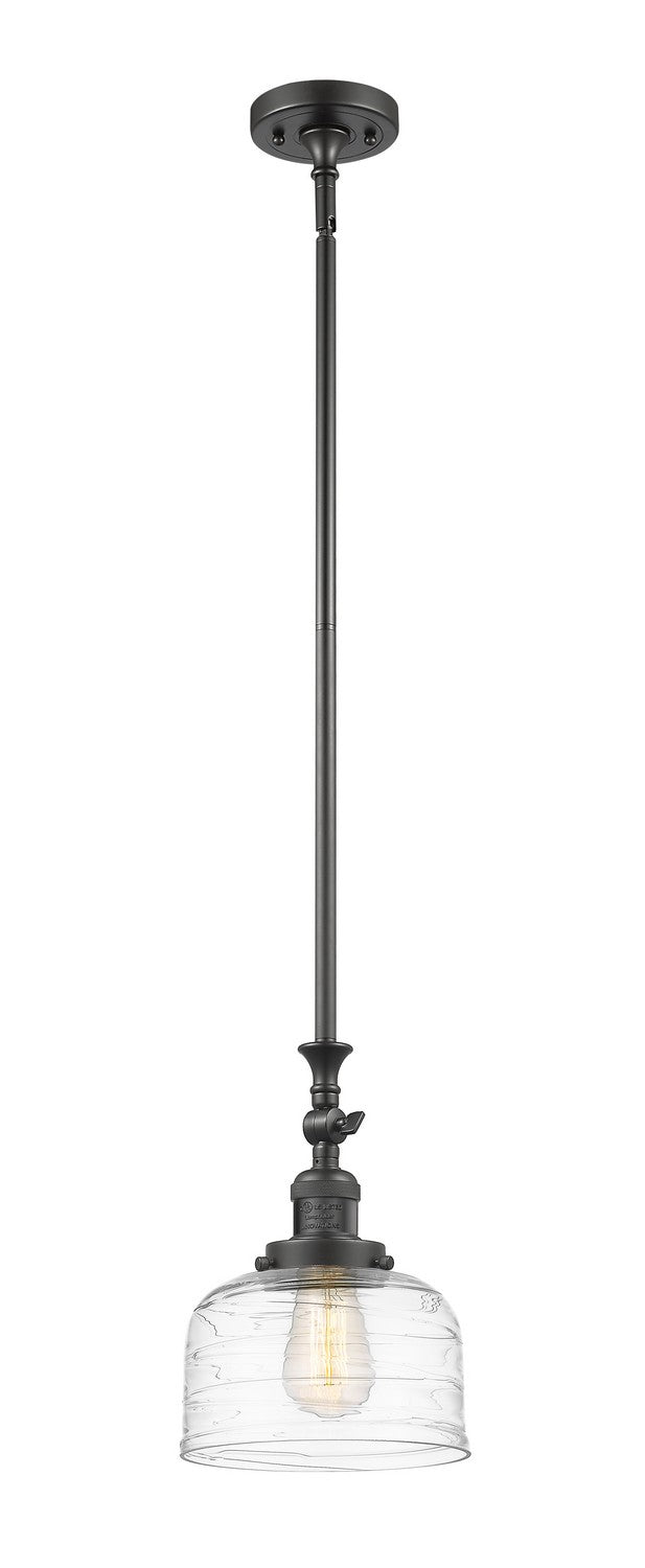 Innovations 206-OB-G713 One Light Mini Pendant, Oil Rubbed Bronze