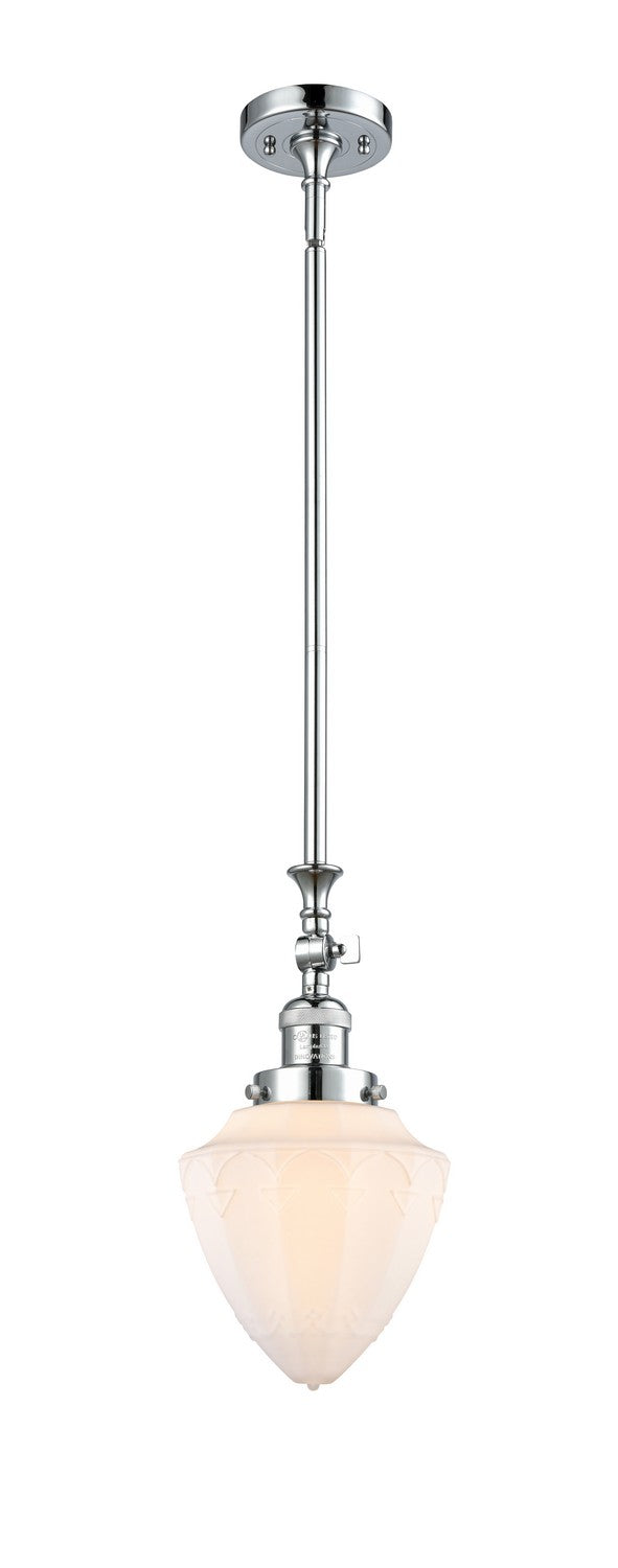 Innovations 206-PC-G661-7-LED LED Mini Pendant, Polished Chrome