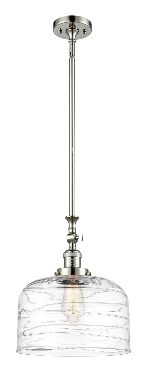 Innovations 206-PN-G713-L One Light Mini Pendant, Polished Nickel