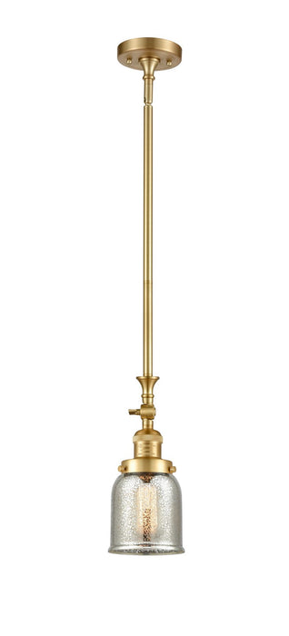 Innovations 206-SG-G58 One Light Mini Pendant, Satin Gold