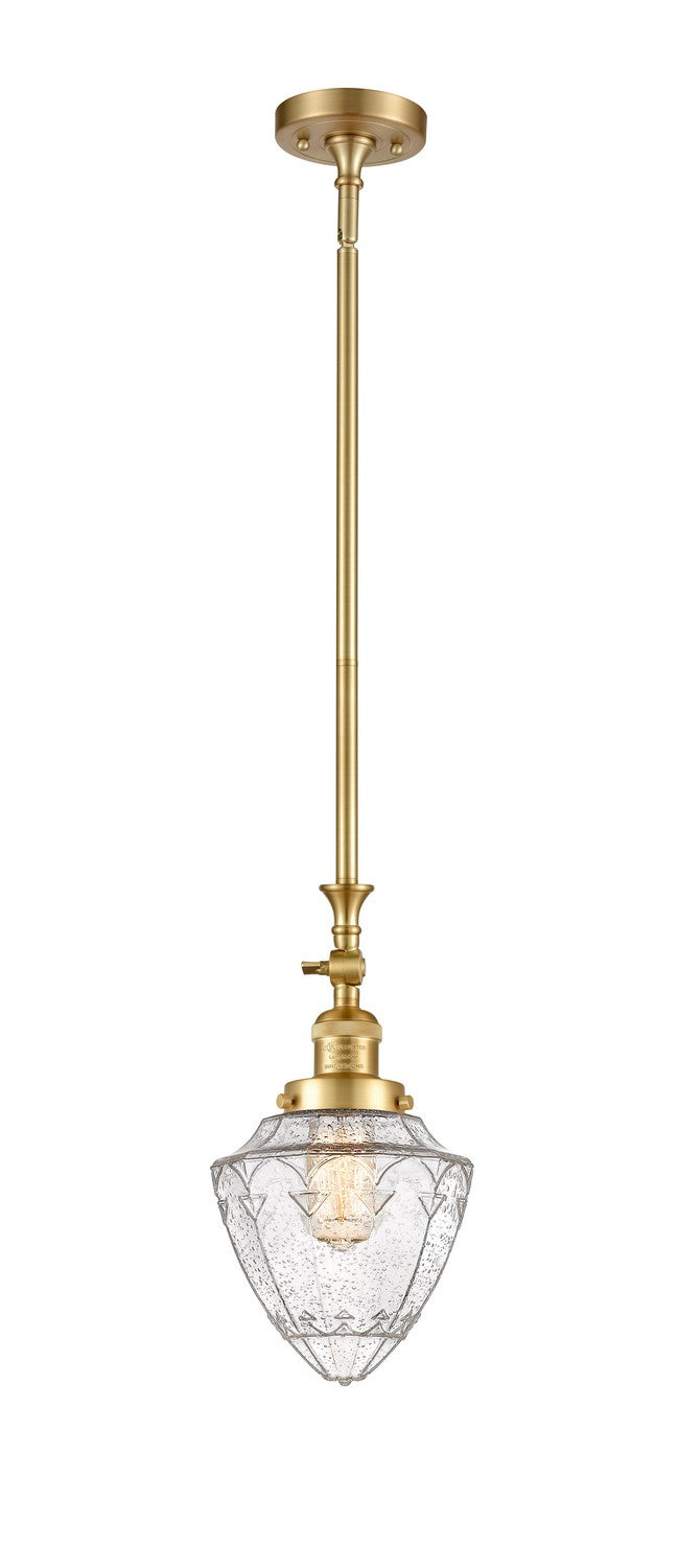 Innovations 206-SG-G664-7 One Light Mini Pendant, Satin Gold