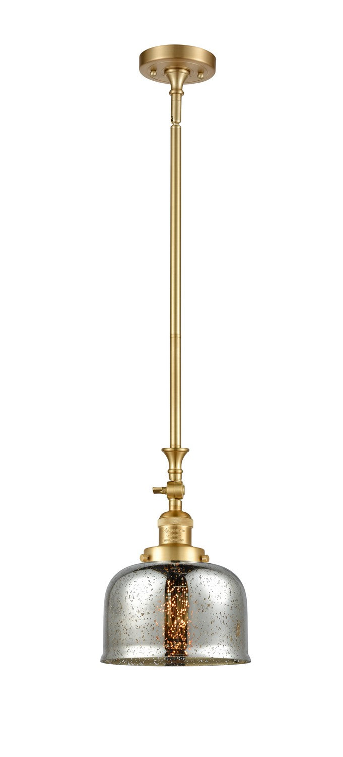 Innovations 206-SG-G78 One Light Mini Pendant, Satin Gold