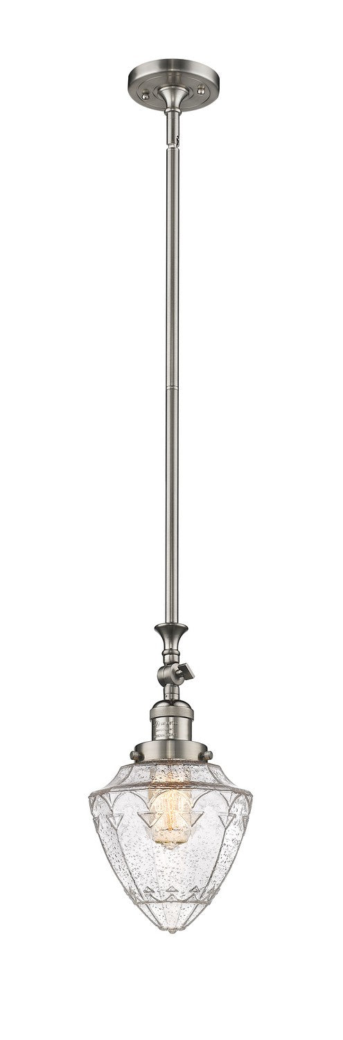 Innovations 206-SN-G664-7-LED LED Mini Pendant, Brushed Satin Nickel