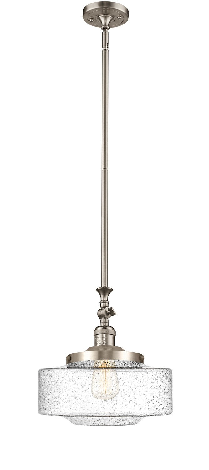 Innovations 206-SN-G694-12 One Light Mini Pendant, Brushed Satin Nickel