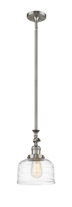 Innovations 206-SN-G713 One Light Mini Pendant, Brushed Satin Nickel