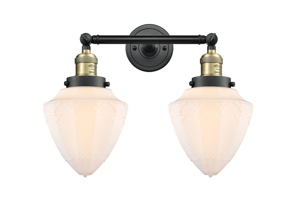 Innovations 208-BAB-G661-7-LED LED Bath Vanity, Black Antique Brass