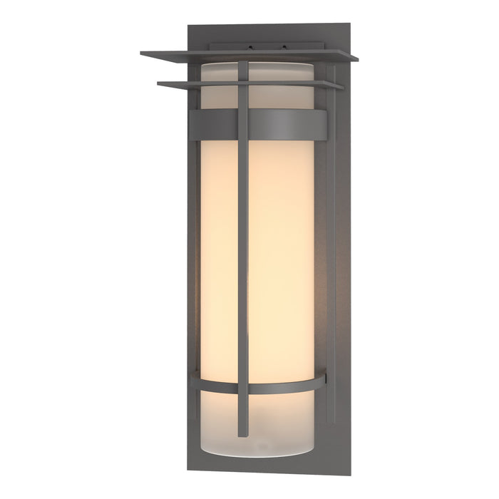 Hubbardton Forge 305995-SKT-78-GG0240 One Light Outdoor Wall Sconce, Coastal Burnished Steel