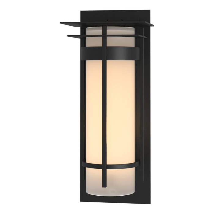 Hubbardton Forge 305995-SKT-80-GG0240 One Light Outdoor Wall Sconce, Coastal Black