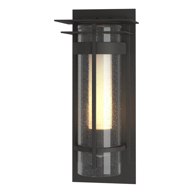 Hubbardton Forge 305996-SKT-20-ZS0654 One Light Outdoor Wall Sconce, Coastal Natural Iron