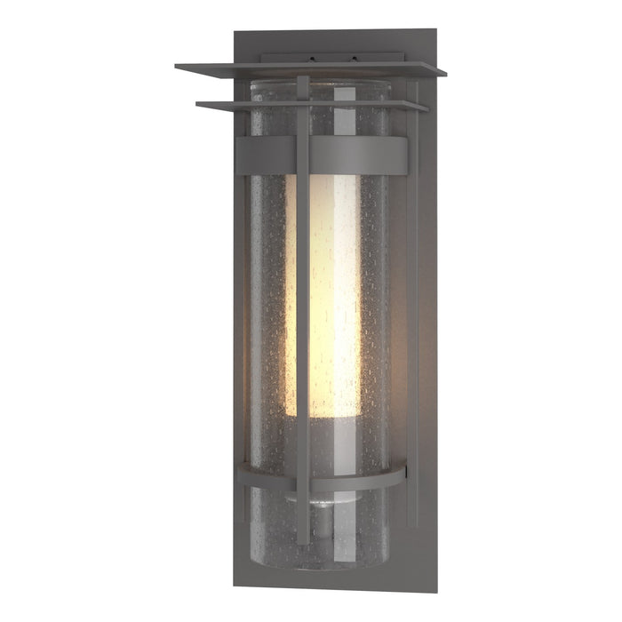 Hubbardton Forge 305996-SKT-78-ZS0654 One Light Outdoor Wall Sconce, Coastal Burnished Steel