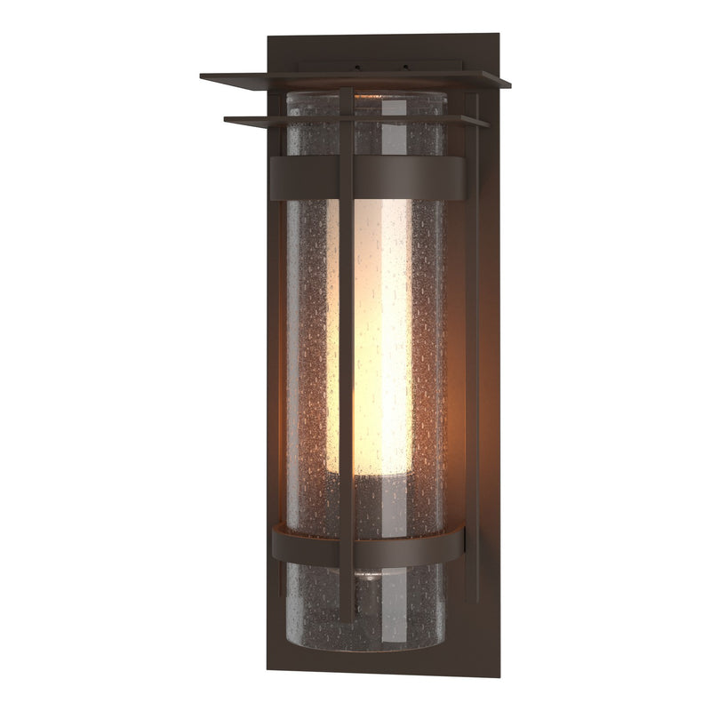 Hubbardton Forge 305997-SKT-75-ZS0655 One Light Outdoor Wall Sconce, Coastal Bronze