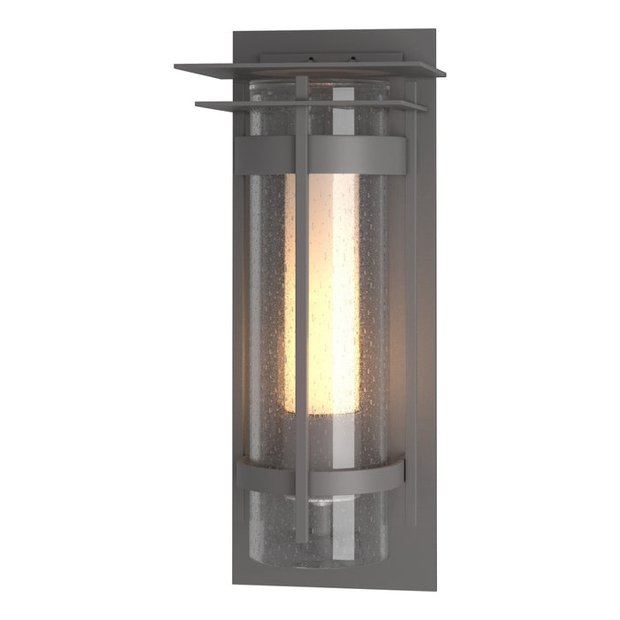 Hubbardton Forge 305997-SKT-78-ZS0655 One Light Outdoor Wall Sconce, Coastal Burnished Steel