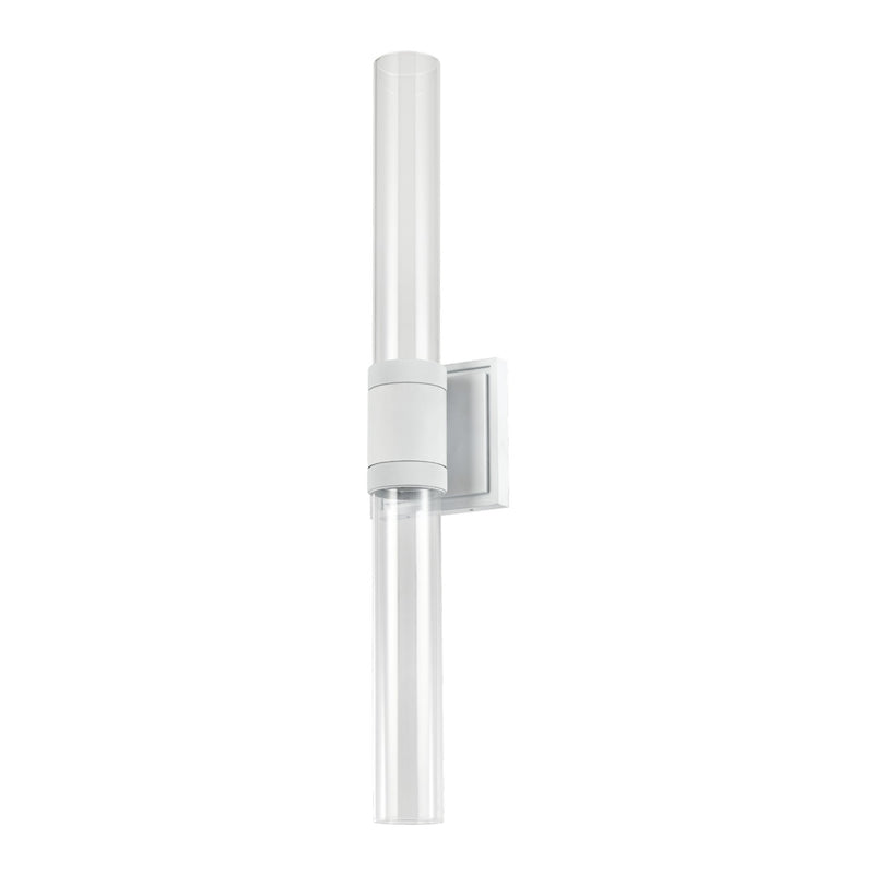 Zeev Lighting WS11714-LED-2-MW-G1 LED Wall Sconce, Matte White