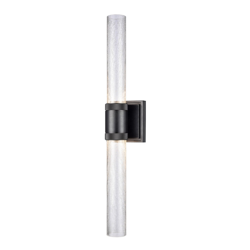Zeev Lighting WS11716-LED-2-SBB-G5 LED Wall Sconce, Satin Brushed Black