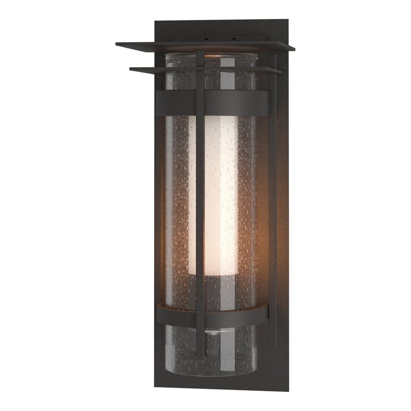 Hubbardton Forge 305999-SKT-20-ZS0664 One Light Outdoor Wall Sconce, Coastal Natural Iron