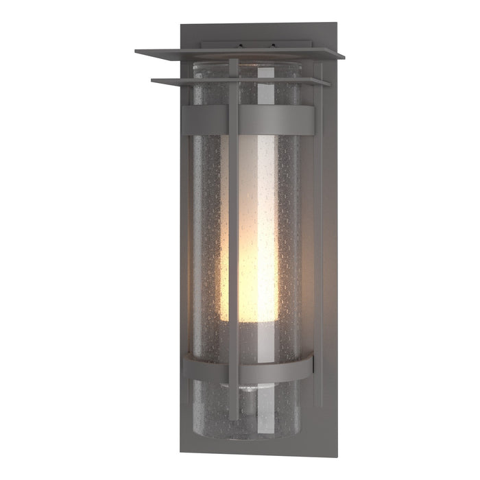 Hubbardton Forge 305999-SKT-78-ZS0664 One Light Outdoor Wall Sconce, Coastal Burnished Steel