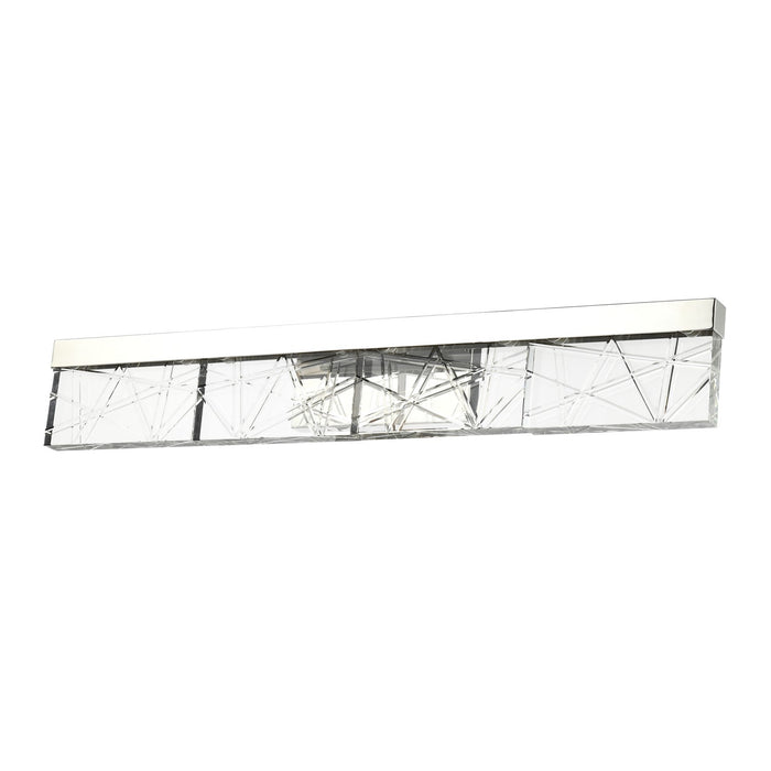 Zeev Lighting VL11508-LED-36A-PN LED Vanity Light, Polished Nickel
