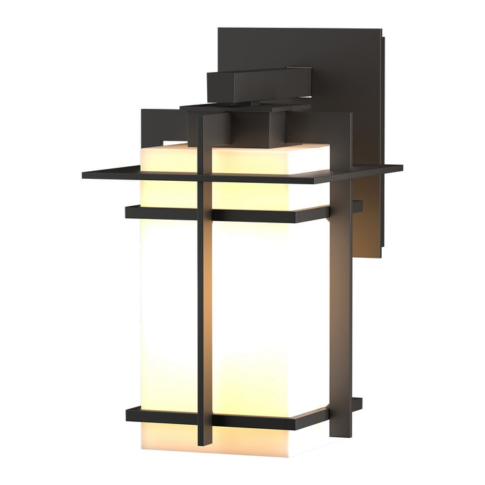Hubbardton Forge 306007-SKT-14-GG0111 One Light Outdoor Wall Sconce, Coastal Oil Rubbed Bronze