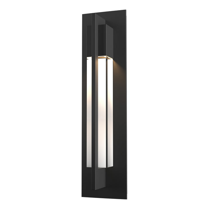 Hubbardton Forge 306403-SKT-80-ZM0332 One Light Outdoor Wall Sconce, Coastal Black