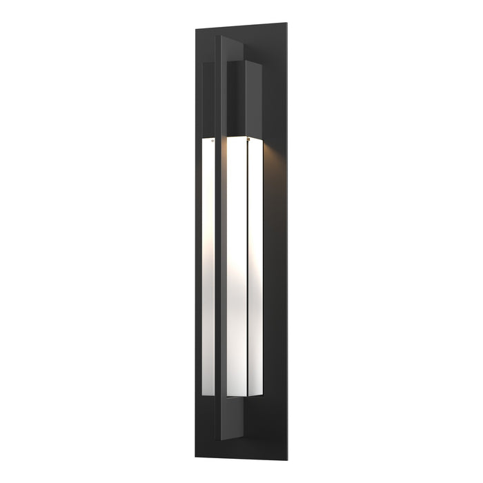 Hubbardton Forge 306405-SKT-80-ZM0333 One Light Outdoor Wall Sconce, Coastal Black