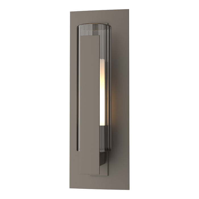 Hubbardton Forge 307281-SKT-77-ZU0660 One Light Outdoor Wall Sconce, Coastal Dark Smoke