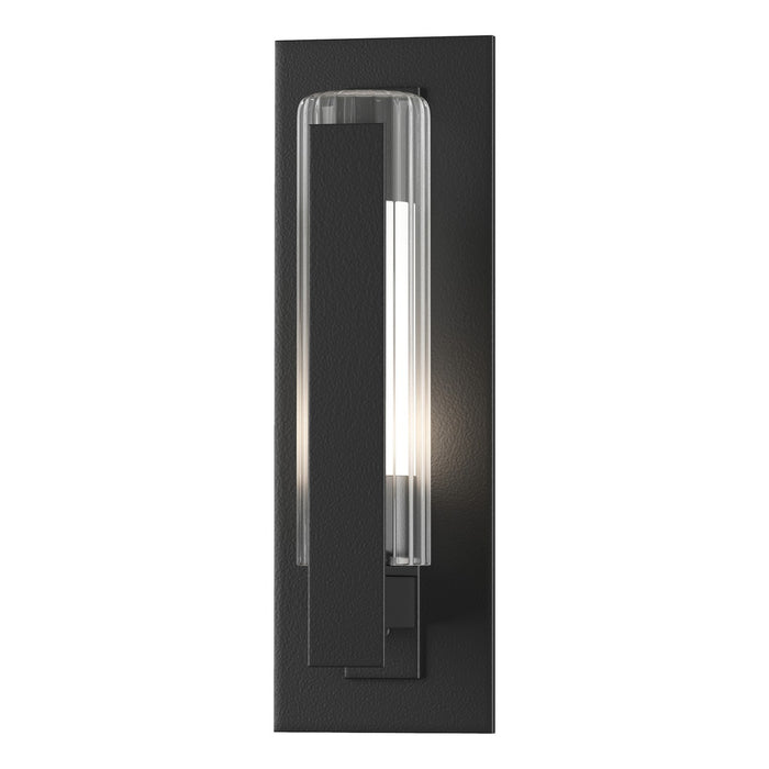 Hubbardton Forge 307281-SKT-80-ZU0660 One Light Outdoor Wall Sconce, Coastal Black