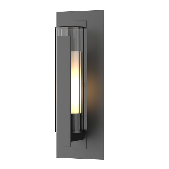Hubbardton Forge 307282-SKT-80-ZU0658 One Light Outdoor Wall Sconce, Coastal Black