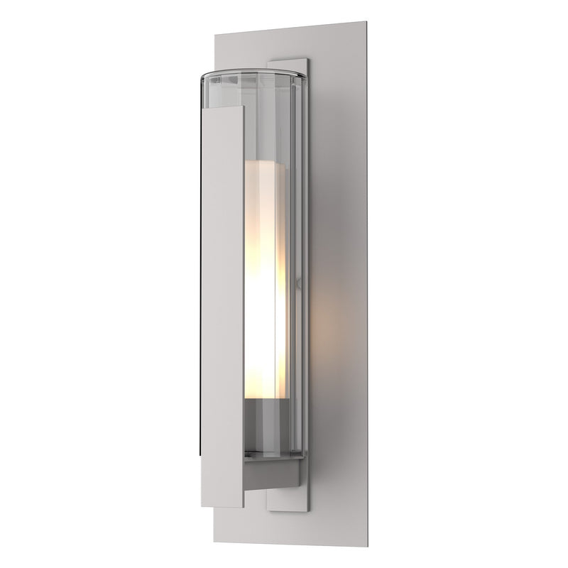 Hubbardton Forge 307283-SKT-78-ZU0662 One Light Outdoor Wall Sconce, Coastal Burnished Steel
