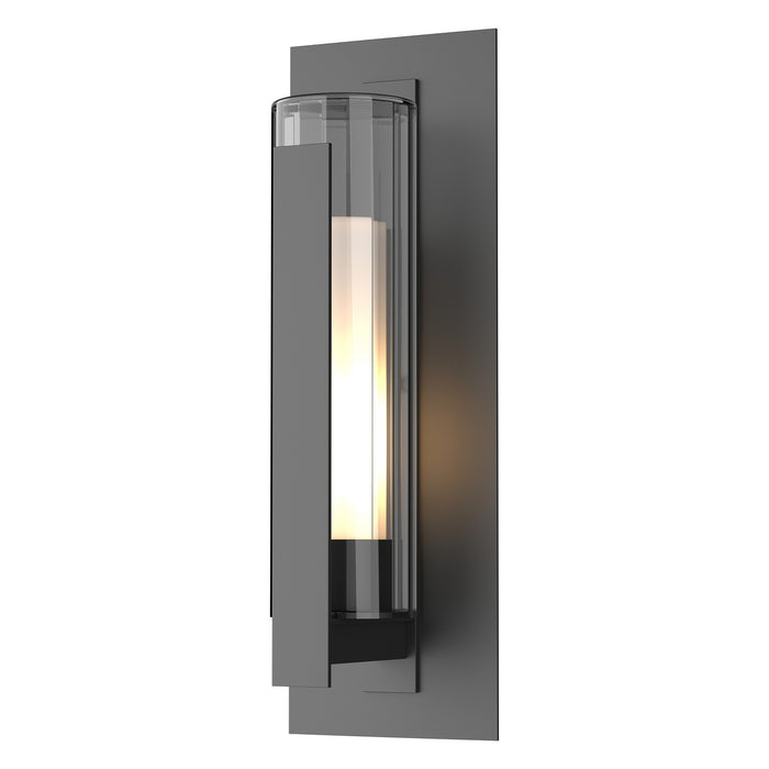 Hubbardton Forge 307283-SKT-80-ZU0662 One Light Outdoor Wall Sconce, Coastal Black