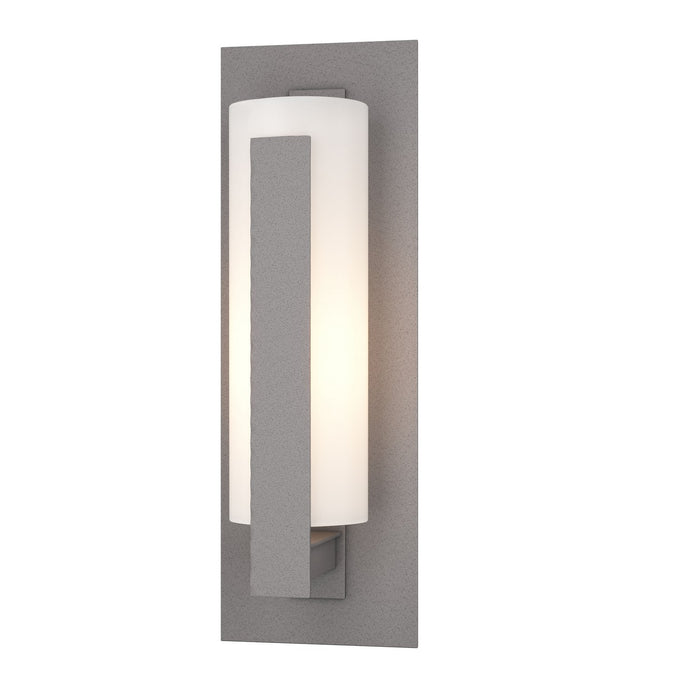 Hubbardton Forge 307285-SKT-78-GG0066 One Light Outdoor Wall Sconce, Coastal Burnished Steel