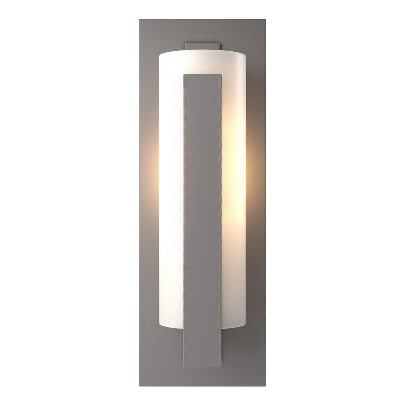 Hubbardton Forge 307286-SKT-78-GG0034 One Light Outdoor Wall Sconce, Coastal Burnished Steel