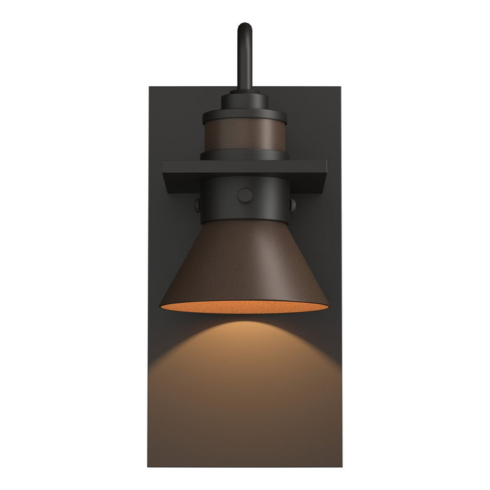 Hubbardton Forge 307716-SKT-14-75 One Light Outdoor Wall Sconce, Coastal Oil Rubbed Bronze