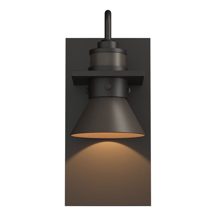 Hubbardton Forge 307716-SKT-14-77 One Light Outdoor Wall Sconce, Coastal Oil Rubbed Bronze