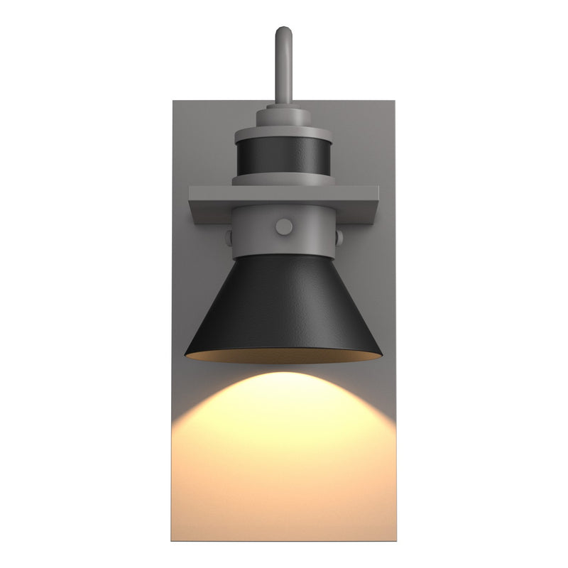 Hubbardton Forge 307716-SKT-78-80 One Light Outdoor Wall Sconce, Coastal Burnished Steel