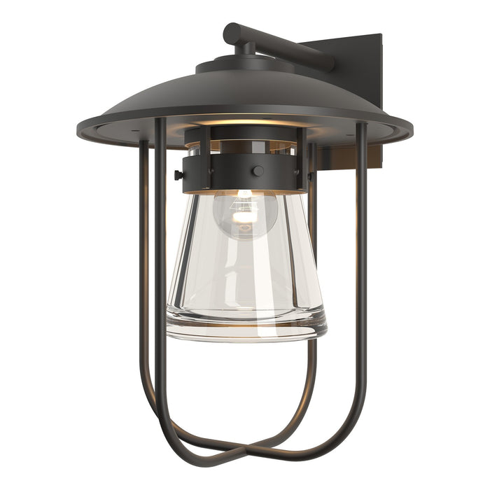 Hubbardton Forge 307720-SKT-14-ZM0467 One Light Outdoor Wall Sconce, Coastal Oil Rubbed Bronze