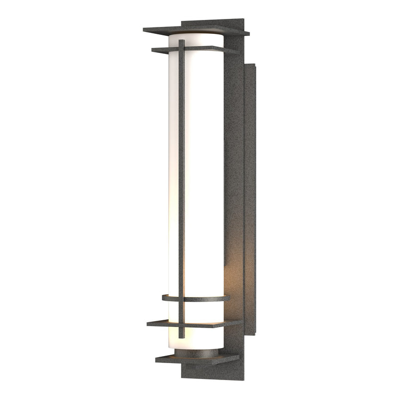 Hubbardton Forge 307860-SKT-20-GG0187 One Light Outdoor Wall Sconce, Coastal Natural Iron