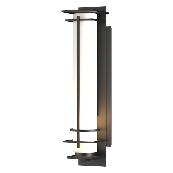 Hubbardton Forge 307860-SKT-80-GG0187 One Light Outdoor Wall Sconce, Coastal Black