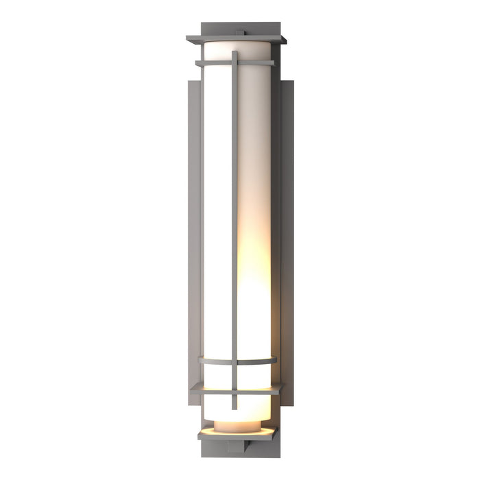 Hubbardton Forge 307861-SKT-78-GG0189 One Light Outdoor Wall Sconce, Coastal Burnished Steel